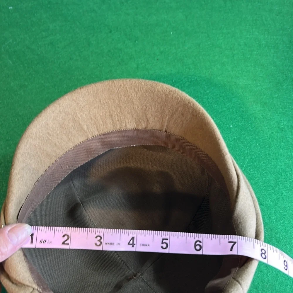 WOOLF BROTHERS VINTAGE BERET NEWSBOY FRENCH CAP SZ S